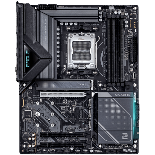 Материнская плата Gigabyte X870E EAGLE X WF7 Socket AM5 AMD X870E 4xDDR5 ATX AC`97 8ch(7.1) 5Gigabit RAID+HDMI