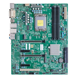 Материнская плата SuperMicro MBD-X13SAE-B Intel 13th/12th Gen Core i9/i7/i5/i3 LGA1700 CPU, Intel W680 Chipset, Up to 128GB ECC/non-ECC DDR5 DIMM, HDMI/DP/DVI-D, 8xSATA, 1xGbit/1x2.5Gbit LAN, 4xUSB 2.0, 8xUSB 3.2, 3xM.2 Key M, 2xPCIe x4, 2xPCIe x16 (16/N