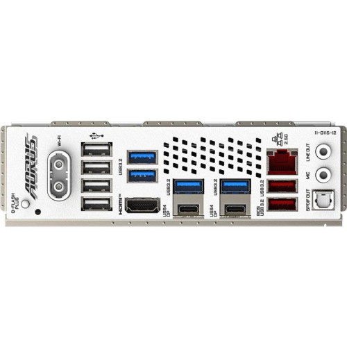 Материнская плата Gigabyte X870 A ELITE WF7 ICE SocketAM5 AMD X870 4xDDR5 ATX AC`97 8ch(7.1) 2.5Gg RAID+HDMI [X870 A ELITE WF7 ICE]