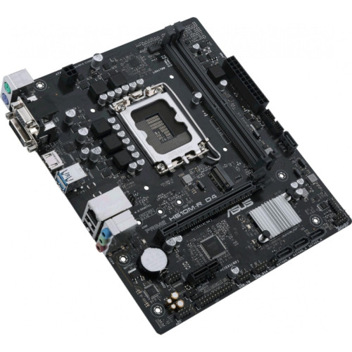Материнская плата ASUS PRIME H610M-R D4-SI Soc-1700 Intel H610 2xDDR4 mATX AC`97 8ch(7.1) GbLAN+VGA+DVI+HDMI White Box [PRIME H610M-R D4-SI]
