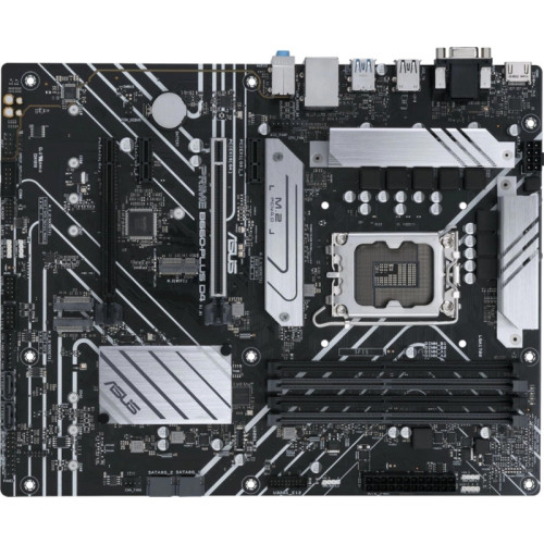 Материнская плата ASUS PRIME B660-PLUS D4 Soc-1700 Intel B660 4xDDR4 ATX AC`97 8ch(7.1) 2.5Gg RAID+HDMI+DP [PRIME B660-PLUS D4]