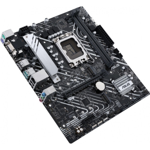 Материнская плата ASUS PRIME H610M-A D4-CSM Soc-1700 Intel H610 2xDDR4 mATX AC`97 8ch(7.1) GbLAN+VGA+HDMI+DP [PRIME H610M-A D4-CSM]
