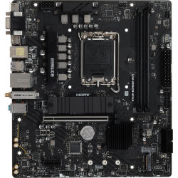 Материнская плата MSI B760M BOMBER WIFI Soc-1700 Intel B760 2xDDR5 mATX AC`97 8ch(7.1) 2.5Gg+VGA+HDMI+DP