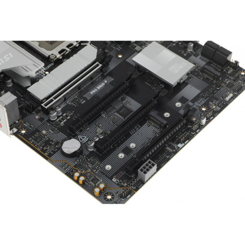 Материнская плата MSI PRO B860-P Soc-1851 Intel B860 4xDDR5 ATX AC`97 8ch(7.1) 5Gigabit RAID+HDMI+DP