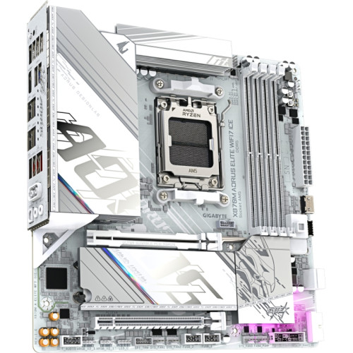 Материнская плата/ X870M A ELITE WF7 ICE