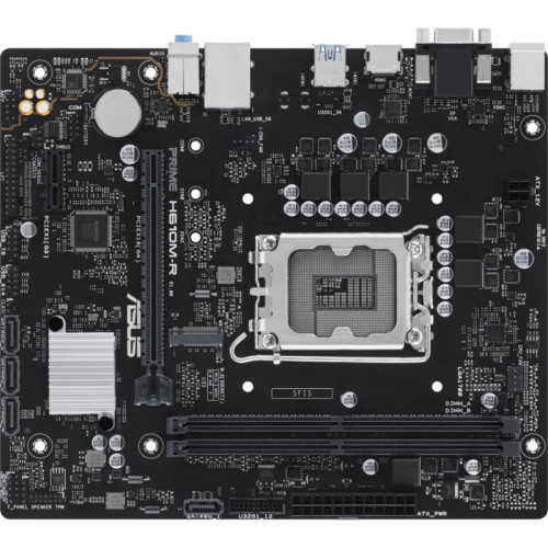 Материнская плата ASUS PRIME H610M-R-SI Soc-1700 Intel H610 2xDDR5 mATX AC`97 8ch(7.1) GbLAN+VGA+HDMI+DP White Box [PRIME H610M-R-SI]