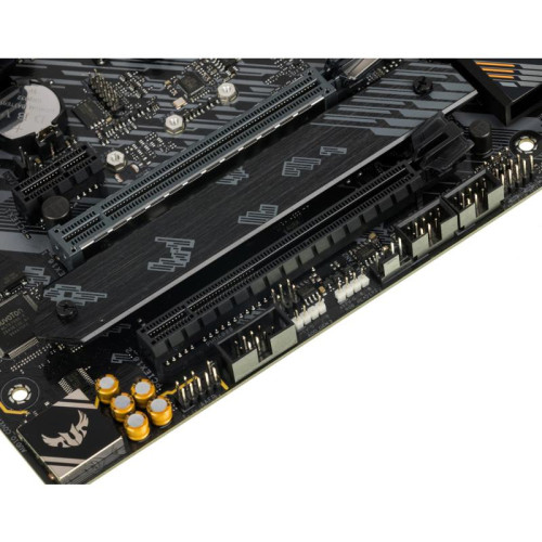 Материнская плата ASUS TUF GAMING B550M-PLUS Soc-AM4 AMD B550 4xDDR4 mATX AC`97 8ch(7.1) 2.5Gg RAID+HDMI+DP [TUF GAMING B550M-PLUS]