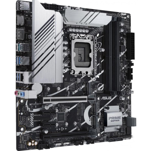 Материнская плата ASUS PRIME Z790M-PLUS Soc-1700 Intel Z790 4xDDR5 mATX AC`97 8ch(7.1) GbLAN RAID+HDMI+DP [PRIME Z790M-PLUS]