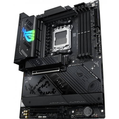 Материнская плата ASUS ROG STRIX X870-F GAMING WIFI SocketAM5 AMD X870 4xDDR5 ATX AC`97 8ch(7.1) 2.5Gg RAID+HDMI+DP [ROG STRIX X870-F GAMING WIFI]