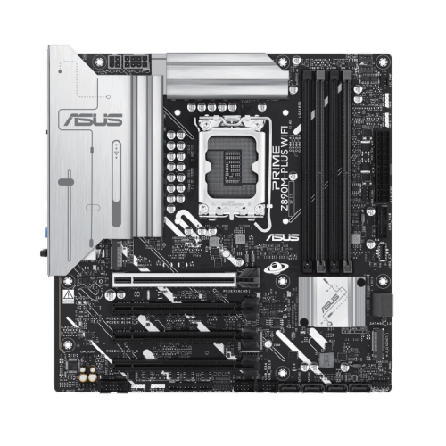 Материнская плата Asus PRIME Z890M-PLUS WIFI Soc-1851 Intel Z890 4xDDR5 mATX AC`97 8ch(7.1) 2.5Gg RAID+HDMI+DP
