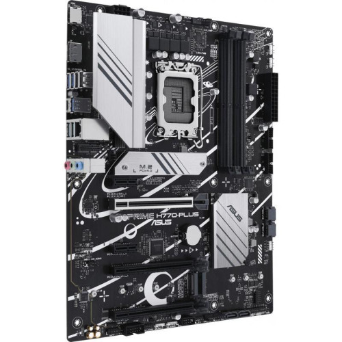Материнская плата ASUS PRIME H770-PLUS Soc-1700 Intel H770 4xDDR5 ATX AC`97 8ch(7.1) 2.5Gg RAID+HDMI+DP [PRIME H770-PLUS]