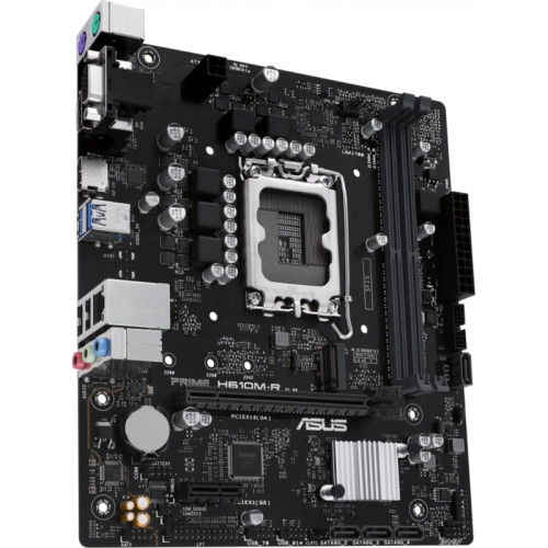 Материнская плата ASUS PRIME H610M-R-SI Soc-1700 Intel H610 2xDDR5 mATX AC`97 8ch(7.1) GbLAN+VGA+HDMI+DP White Box [PRIME H610M-R-SI]