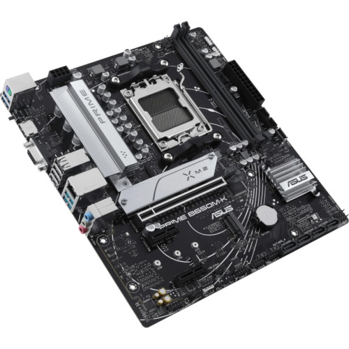 Материнская плата ASUS PRIME B650M-K SocketAM5 AMD B650 2xDDR5 mATX AC`97 8ch(7.1) 2.5Gg RAID+VGA+HDMI [PRIME B650M-K]