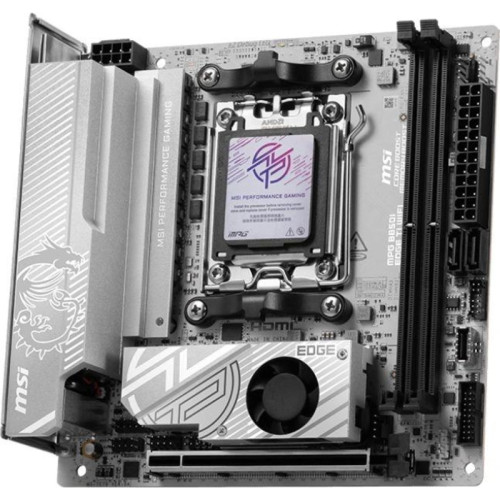 Материнская плата MSI MPG B850I EDGE TI WIFI SocketAM5 AMD B850 2xDDR5 mini-ITX AC`97 8ch(7.1) 5Gigabit RAID+HDMI Материнская плата MSI MPG B850I EDGE TI WIFI SocketAM5 AMD B850 2xDDR5 mini-ITX AC`97 8ch(7.1) 5Gigabit RAID+HDMI