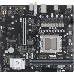 Материнская плата Asus A620M-F GAMING WIFI SocketAM5 AMD A620 2xDDR5 mATX AC`97 8ch(7.1) 2.5Gg RAID+HDMI
