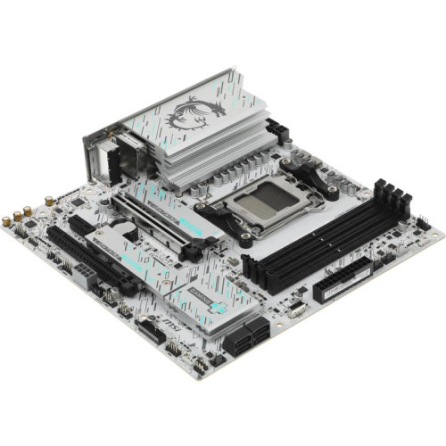 Материнская плата MSI B850M GAMING PLUS WIFI SocketAM5 AMD B850 4xDDR5 mATX AC`97 8ch(7.1) 5Gigabit RAID+HDMI+DP