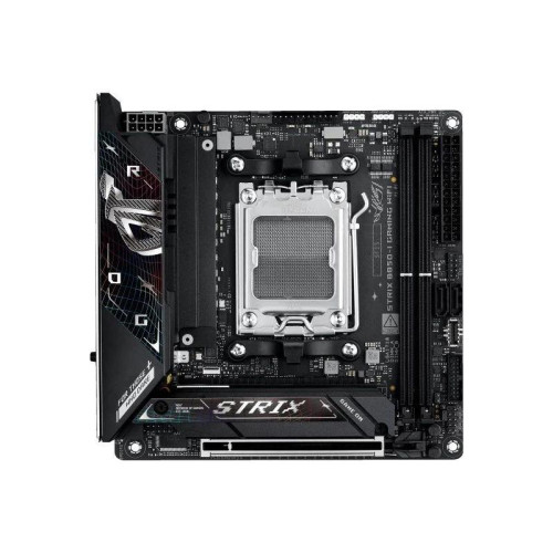 Материнская плата Asus ROG STRIX B850-I GAMING WIFI SocketAM5 AMD B850 2xDDR5 mini-ITX AC`97 8ch(7.1) 2.5Gg RAID+HDMI