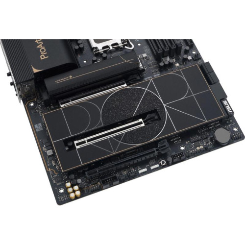 Материнская плата Asus PROART Z890-CREATOR WIFI Soc-1851 Intel Z890 4xDDR5 ATX AC`97 8ch(7.1) 1 x 10Gigabit + 1 x 2.5Gigabit RAID+HDMI+DP