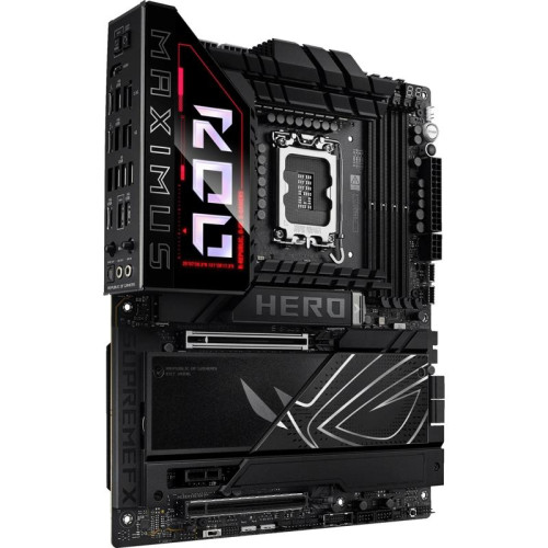 Материнская плата Asus ROG MAXIMUS Z890 HERO Soc-1851 Intel Z890 4xDDR5 ATX AC`97 8ch(7.1) 5Gigabit + 2.5Gigabit Ethernet RAID+HDMI