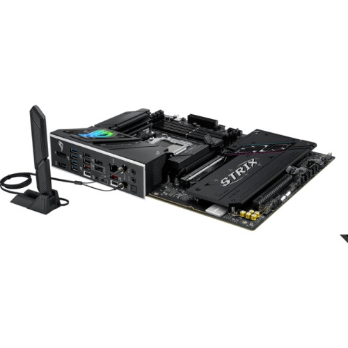 Материнская плата Asus ROG STRIX B850-F GAMING WIFI SocketAM5 AMD B850 4xDDR5 ATX AC`97 8ch(7.1) 2.5Gg RAID+HDMI+DP Материнская плата Asus ROG STRIX B850-F GAMING WIFI SocketAM5 AMD B850 4xDDR5 ATX AC`97 8ch(7.1) 2.5Gg RAID+HDMI+DP
