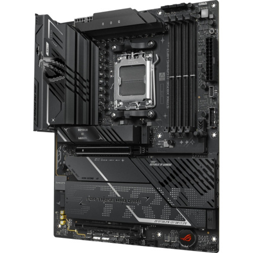 Материнская плата Asus ROG STRIX X870E-H GAMING WIFI7 SocketAM5 AMD X870E 4xDDR5 ATX AC`97 8ch(7.1) 5Gigabit RAID+HDMI Материнская плата Asus ROG STRIX X870E-H GAMING WIFI7 SocketAM5 AMD X870E 4xDDR5 ATX AC`97 8ch(7.1) 5Gigabit RAID+HDMI