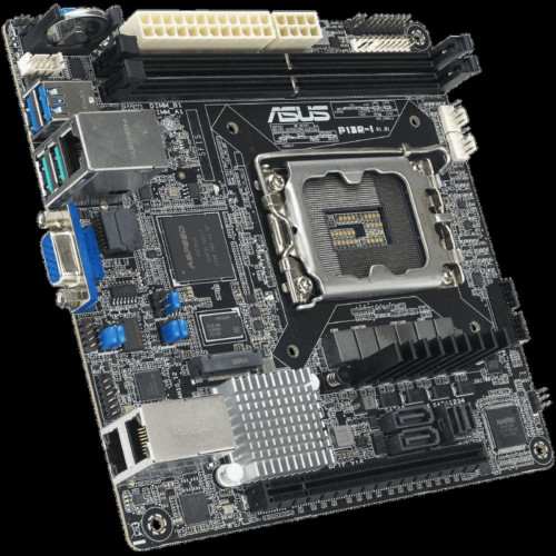Материнская плата ASUS P13R-I LGA1700 mini-ITX 2xDDR5 PCIEx16 M.2 VGA 2xGLAN