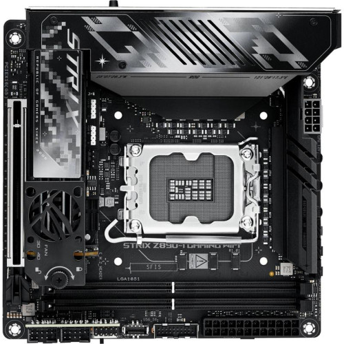 Материнская плата Asus ROG STRIX Z890-I GAMING WIFI Soc-1851 Intel Z890 2xDDR5 mini-ITX AC`97 8ch(7.1) 2.5Gg RAID+HDMI