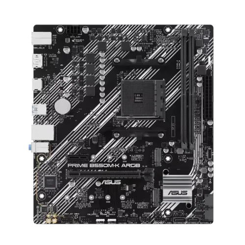 Материнская плата/ PRIME B550M-K ARGB//M4 B550 2DIMM DUAL M.2 AURA MB