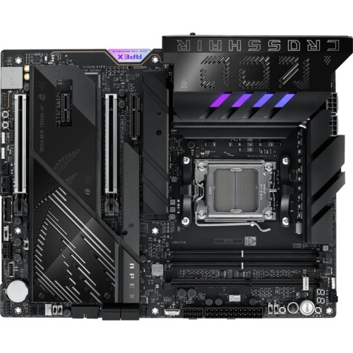 Материнская плата Asus ROG CROSSHAIR X870E APEX SocketAM5 AMD X870E 2xDDR5 ATX AC`97 8ch(7.1) 5Gigabit RAID
