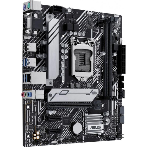 Материнская плата ASUS PRIME H510M-A R2.0 Soc-1200 Intel H470 2xDDR4 mATX AC`97 8ch(7.1) GbLAN+VGA+HDMI+DP [PRIME H510M-A R2.0]