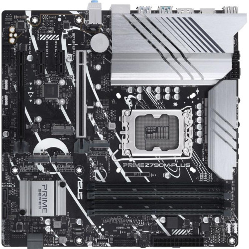 Материнская плата ASUS PRIME Z790M-PLUS Soc-1700 Intel Z790 4xDDR5 mATX AC`97 8ch(7.1) GbLAN RAID+HDMI+DP [PRIME Z790M-PLUS]