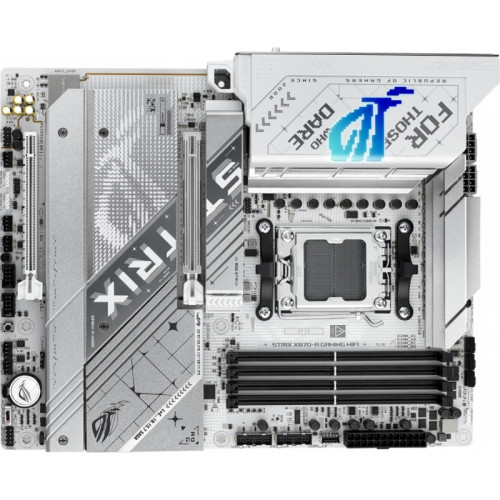 Материнская плата ASUS ROG STRIX X870-A GAMING WIFI SocketAM5 AMD X870 4xDDR5 ATX AC`97 8ch(7.1) 2.5Gg RAID+HDMI+DP [ROG STRIX X870-A GAMING WIFI]