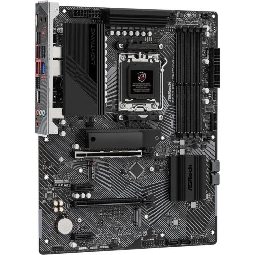Материнская плата Asrock B650 PG LIGHTNING SocketAM5 AMD B650 4xDDR5 ATX AC`97 8ch(7.1) 2.5Gg RAID+HDMI [B650 PG LIGHTNING]