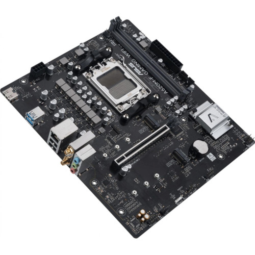Материнская плата Asus A620M-F GAMING WIFI SocketAM5 AMD A620 2xDDR5 mATX AC`97 8ch(7.1) 2.5Gg RAID+HDMI