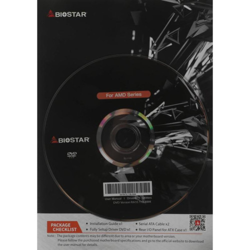 Материнская плата Biostar B450MHP Soc-AM4 AMD B450 2xDDR4 mATX AC`97 8ch(7.1) GbLAN RAID+VGA+HDMI [B450MHP]