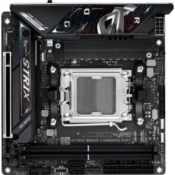 Материнская плата Asus ROG STRIX B850-I GAMING WIFI SocketAM5 AMD B850 2xDDR5 mini-ITX AC`97 8ch(7.1) 2.5Gg RAID+HDMI