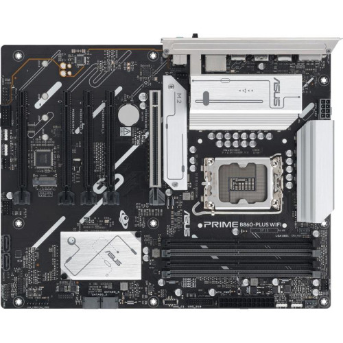 Материнская плата Asus PRIME B860-PLUS WIFI Soc-1851 Intel B860 4xDDR5 ATX AC`97 8ch(7.1) 2.5Gg RAID+HDMI+DP