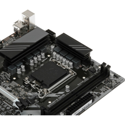 Материнская плата Gigabyte B860M E GEN5 B860, LGA1851, 2*DDR5, 1*PCIEx16, 1*PCIEx1, 2*M.2 6*USB3.2Gen1, 6*USB2.0, 4*SATA3.0, 1G, DP, HDMI, M-ATX, RTL