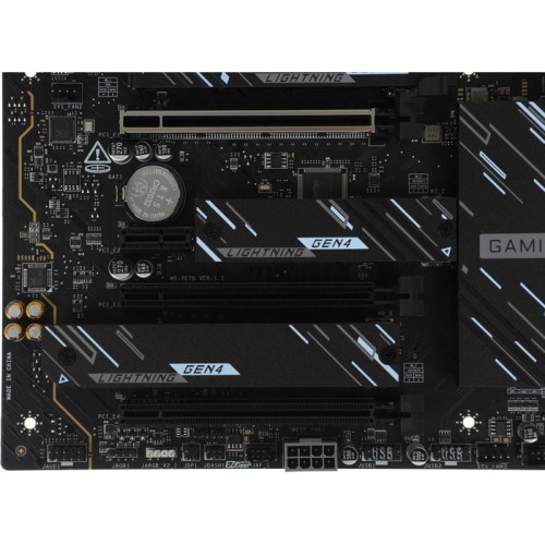 Материнская плата MSI X870E GAMING PLUS WIFI X870E, AM5, 4*DDR5, 3*PCIEx16, 1*PCIEx1, 3*M.2, 2*TypeC, 2*USB3.2Gen2, 6*USB3.2Gen1, 10*USB2.0, 4*SATA3.0, 5G, 1*Type-C(DP), HDMI, ATX, RTL