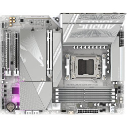 Материнская плата Gigabyte X870 A ELITE WF7 ICE SocketAM5 AMD X870 4xDDR5 ATX AC`97 8ch(7.1) 2.5Gg RAID+HDMI [X870 A ELITE WF7 ICE]