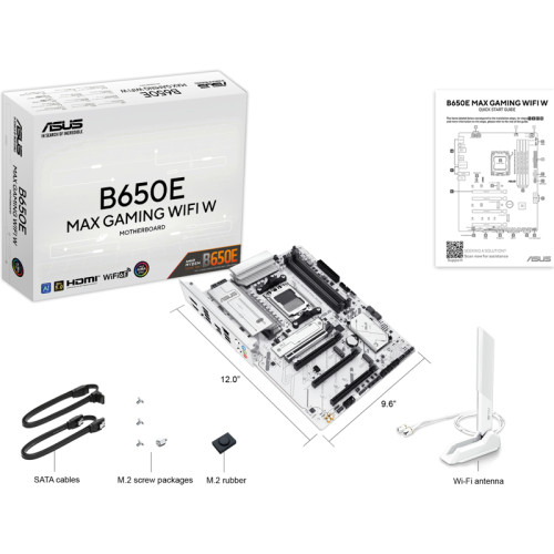 Материнская плата/ B650E MAX GAMING WIFI W