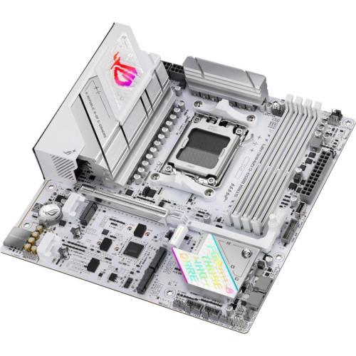 Материнская плата Asus ROG STRIX B850-G GAMING WIFI SocketAM5 AMD B850 4xDDR5 mATX AC`97 8ch(7.1) 2.5Gg RAID+HDMI+DP