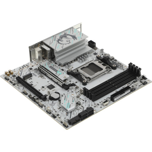 Материнская плата MSI B840M GAMING PLUS WIFI6E SocketAM5 AMD B840 4xDDR5 mATX AC`97 8ch(7.1) 2.5Gg RAID+HDMI