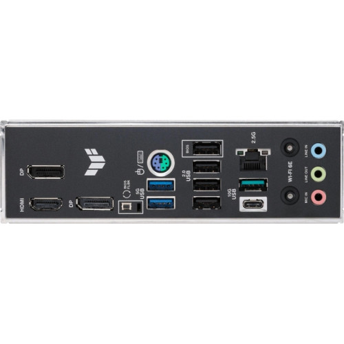 Материнская плата Asus TUF GAMING B850M-E WIFI SocketAM5 AMD B850 4xDDR5 mATX AC`97 8ch(7.1) 2.5Gg RAID+HDMI+DP