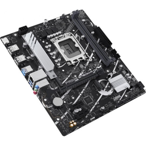 Материнская плата ASUS PRIME B760M-R D4 Soc-1700 Intel B760 2xDDR4 mATX AC`97 8ch(7.1) 2.5Gg RAID+HDMI [PRIME B760M-R D4]