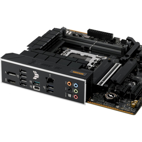 Материнская плата ASUS TUF GAMING B760M-PLUS II Soc-1700 Intel B760 4xDDR5 mATX AC`97 8ch(7.1) 2.5Gg RAID+HDMI+DP [TUF GAMING B760M-PLUS II]