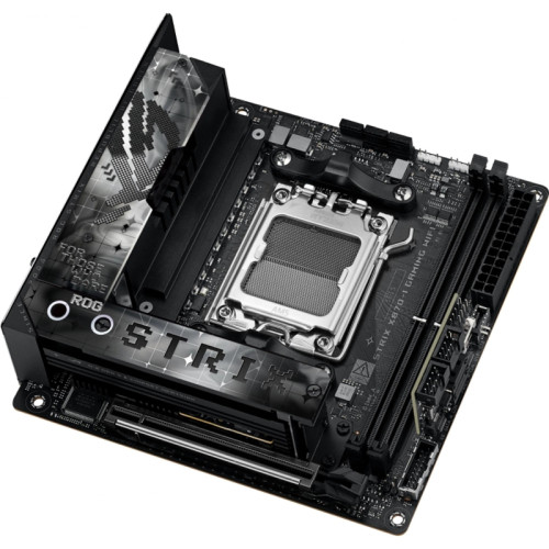 Материнская плата Asus ROG STRIX X870-I GAMING WIFI SocketAM5 AMD X870 2xDDR5 mini-ITX AC`97 8ch(7.1) 2.5Gg RAID+HDMI Материнская плата Asus ROG STRIX X870-I GAMING WIFI SocketAM5 AMD X870 2xDDR5 mini-ITX AC`97 8ch(7.1) 2.5Gg RAID+HDMI
