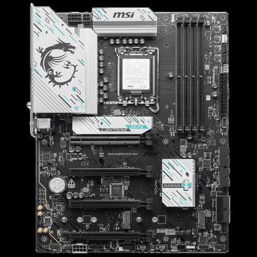 Материнская плата MSI B860 GAMING PLUS WIFI Soc-1851 Intel B860 4xDDR5 ATX AC`97 8ch(7.1) 5Gigabit RAID+HDMI+DP
