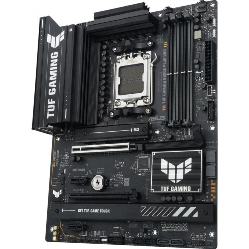 Материнская плата Asus TUF GAMING B650E-PLUS WIFI SocketAM5 AMD B650 4xDDR5 ATX AC`97 8ch(7.1) 2.5Gg RAID+HDMI+DP