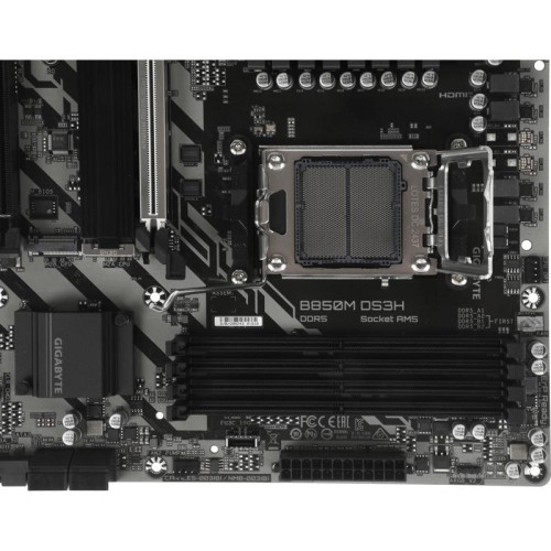 Материнская плата Gigabyte B850M DS3H SocketAM5 AMD B850 4xDDR5 mATX AC`97 8ch(7.1) 2.5Gg RAID+HDMI+DP [B850M DS3H]